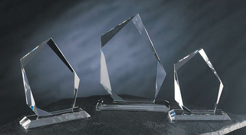 Crystal Award , Hexagon Crystal Award, Corporate Crystal Award